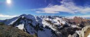 panorama verso le Marittime dalla cima
