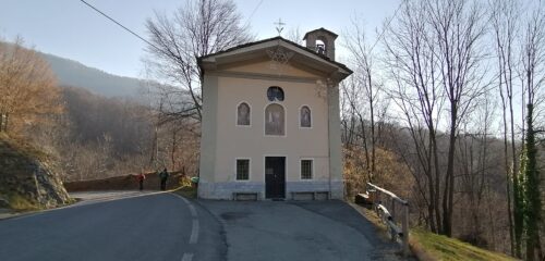 Partenza poco più a monte. Cappella SS Annunziata