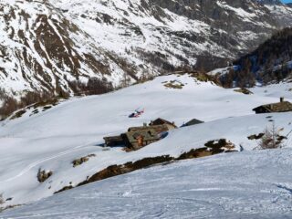 Alpe Forciaz con elicottero
