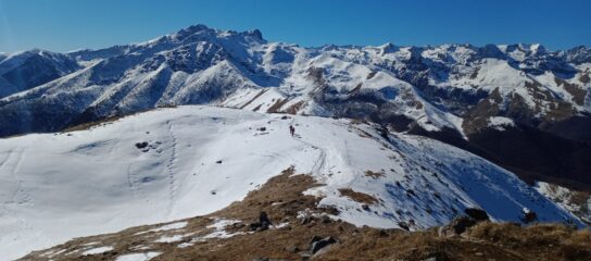 Verso Rocca dell'Abisso e Frisson