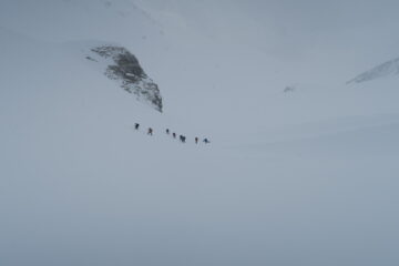 il gruppone in salita