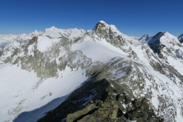 Noeud de la Rayette e Bec Epicoun dal Monte Cervo