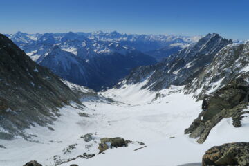 lo splendido vallone di salita