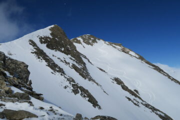 proseguito per cresta fino alla cima