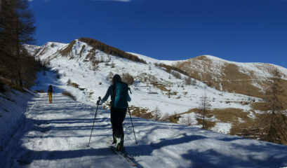 Arrivo agli impianti di Plateau