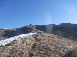 dorsale senza neve