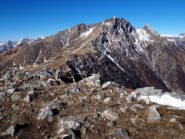 L'imponente Sasso Canale visto dalla cima.