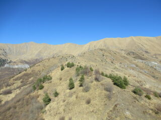 La parte superiore vista da Rocca Mea (m.1305).