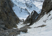 Sguardo indietro ormai nella parte medio alta