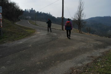 Verso Villamiroglio ormai in vista