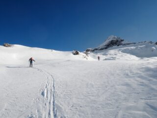 Verso gli ultimi pendii