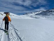 Uber Suretta See con vista vetta