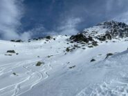 firme su powder nel canalone