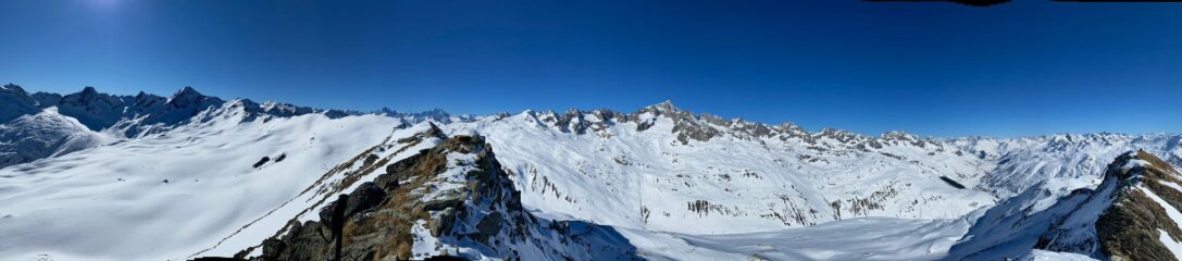 panorama dalla vera vetta