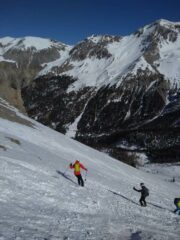 Nel couloir des Chalanches