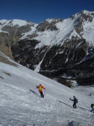 Nel couloir des Chalanches