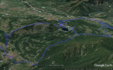 traccia percorso in Google Earth