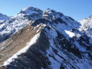 Dorsale per la Leitusa. Monfandi - Liamau sullo sfondo.