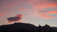 Spettacolare tramonto ci attende a casa