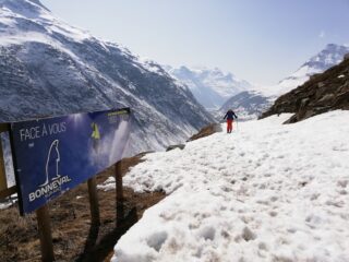 Alla curva verso la Lenta