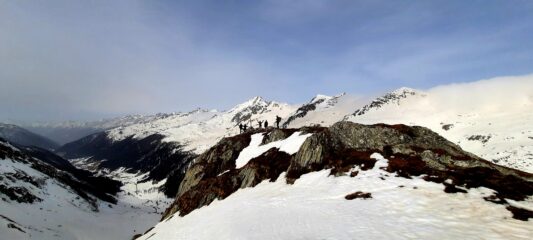 gruppo in cima