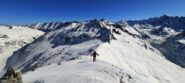panorama magnifico su tutta l'alta valle