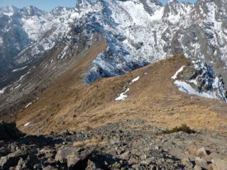 Sentiero percorso (visto dalla cima)