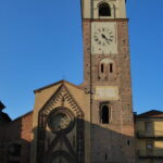 Duomo S. Maria Assunta a Chivasso, arrivo ufficiale della tappa 