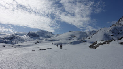Verso la cima dal Gias Bellino