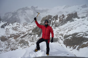 In vetta a Punta Bettolina