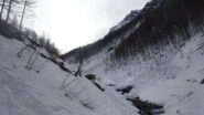Vallone di Almiane dal ponte su Rio omonimo
