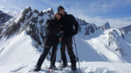 I ciaspolari alla spalla 2730m