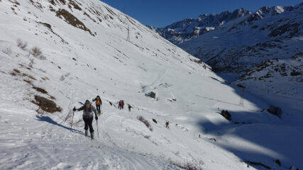 Al sole, sopra l'alpe La Pierre