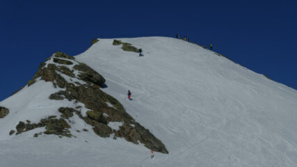 Arrivo in cima