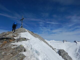 Arrivo in cima