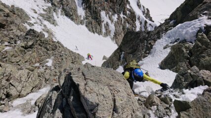 Il canalino di sinistra