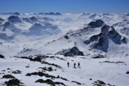 Veduta verso Sud-Ovest dalla q.3001