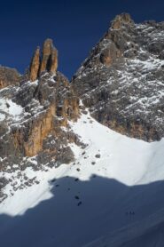La Forcella del Diavolo sul versante opposto