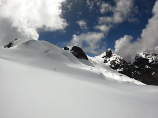 Nicola sulla spianata finale prima dell'ultima pala
