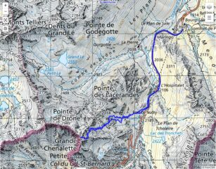 L'itinerario