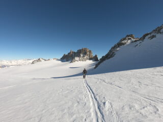 Traverso dalla Fenetre du Seleina al col sup du tour
