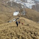 discesa tutta per teppe a non finire..