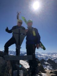 fulvio ed  enzo in vetta al Bachenstok