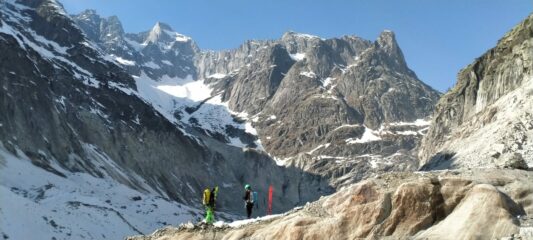 vista mozzafiato zona fieschergletscher