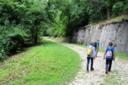 Il percorso del Bosco Romagno