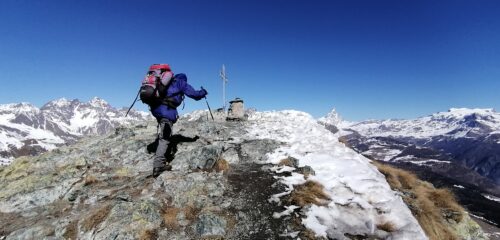 Il novantenne in vetta