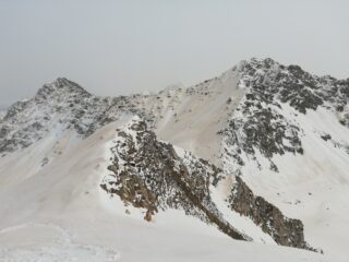Verso il Col Serena dalla cima