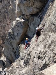 Giorgio e Mario dopo la Dulfer