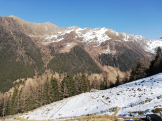 Situazione neve zona Cina Vallocci