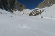 nei pendii al sole splendida neve primaverile